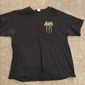 Black Graphic Men's T-Shirt